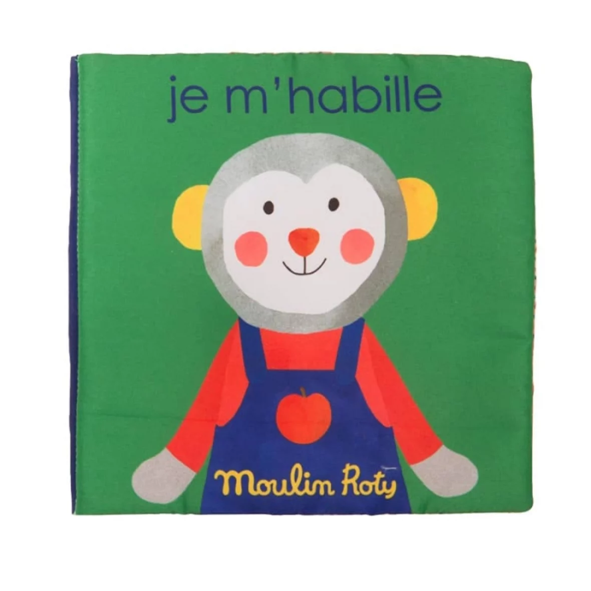 Livre tissu Je m’habille – Les Popipop