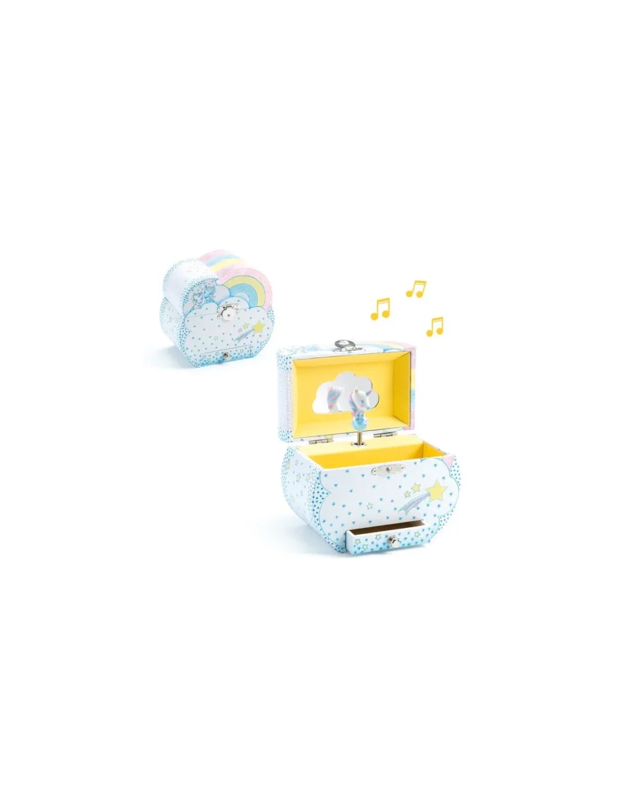Coffret à bijoux musical – Licorne