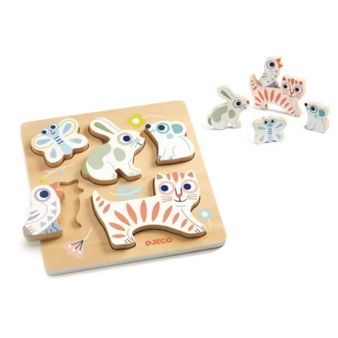 Puzzle Baby Animali