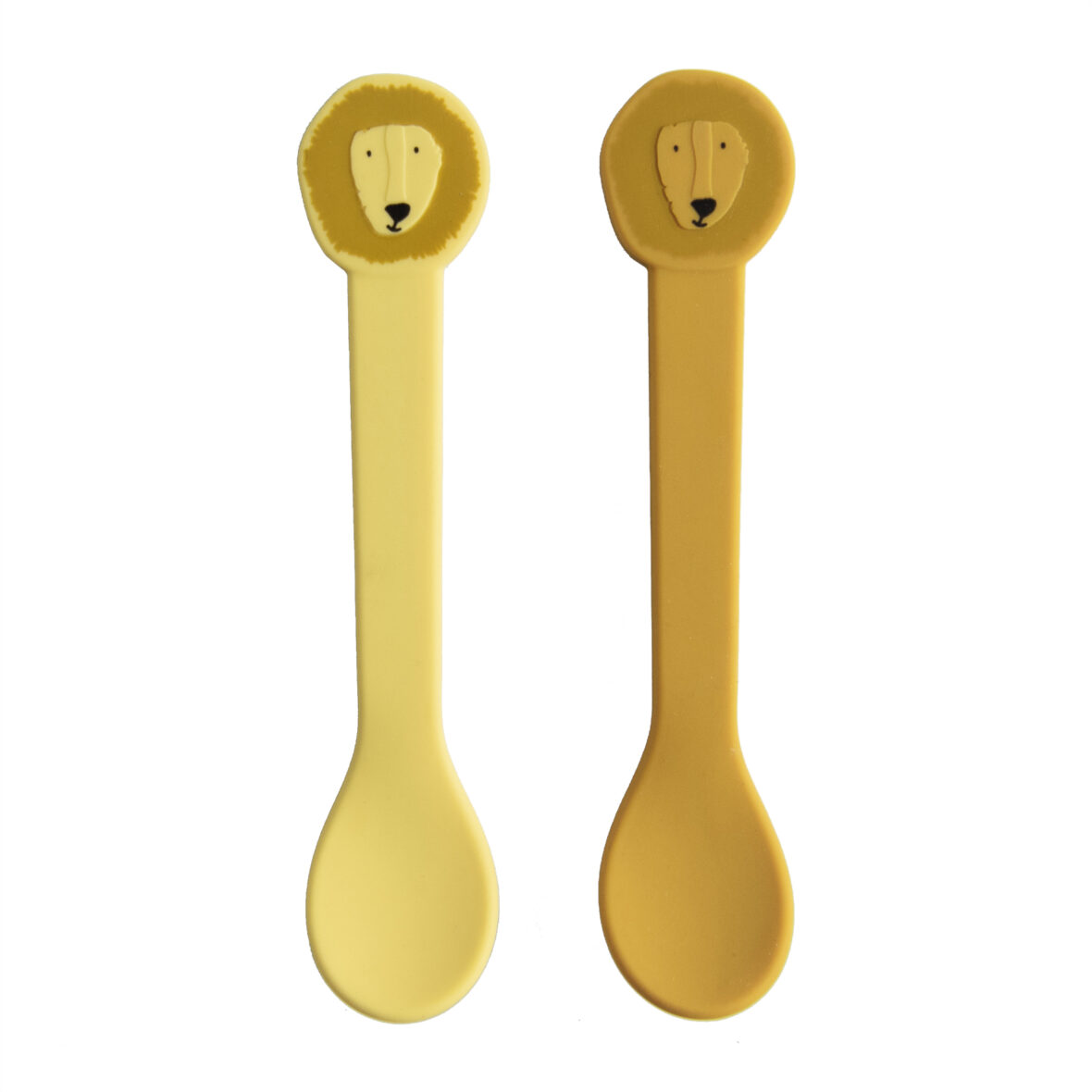 Lot de 2 cuillères en silicone – Mr Lion