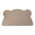 Set de table ours en silicone beige