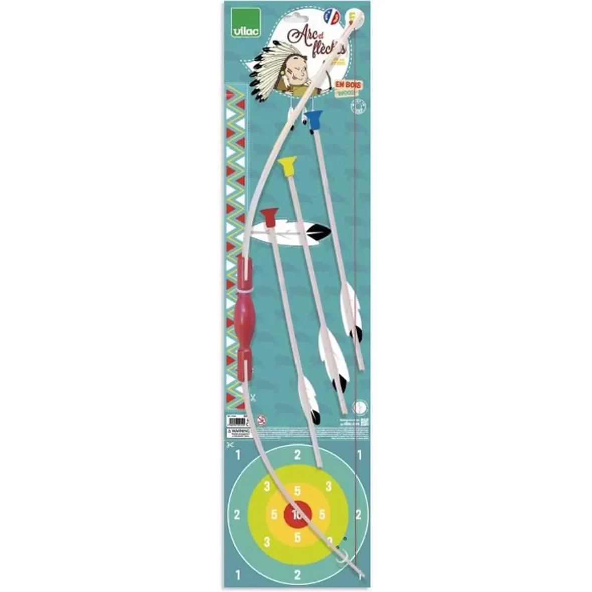 Arc + 3 flèches sur carte
