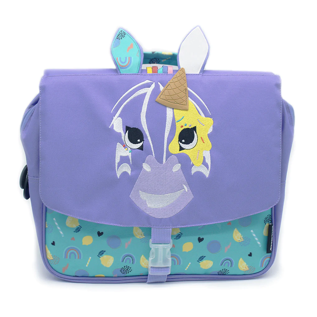 Cartable 32 cm Kiprokos Le zèbre
