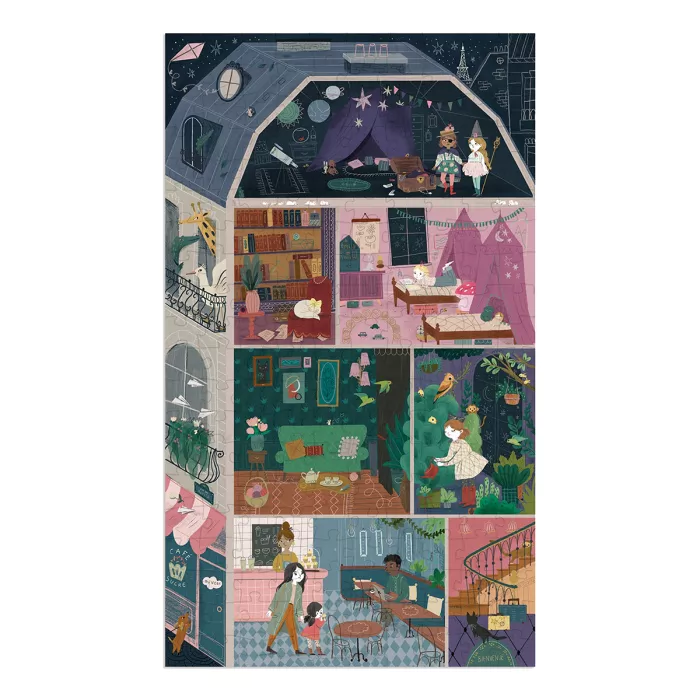 Puzzle_L_hotel_particulier_200_pcs_Les_Parisiennes_Moulin_Roty_2