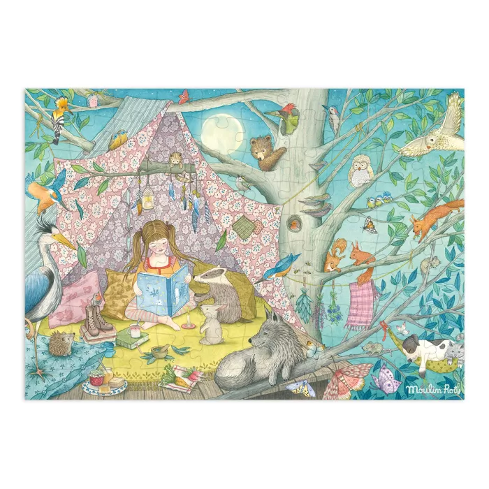 Puzzle_La_cabane_secrete_100_pcs_Les_Rosalies_Moulin_Roty_1