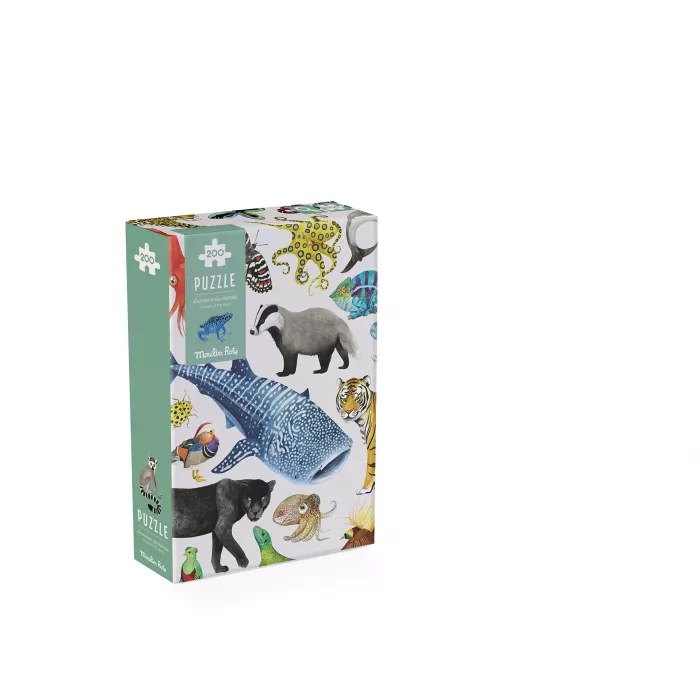 Puzzle_Les_animaux_du_monde_200_pcs_Tout_autour_du_monde_Moulin_Roty
