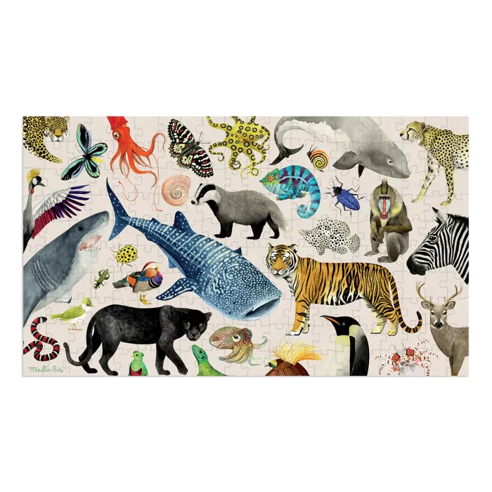 Puzzle Animaux du monde – 200 PCS