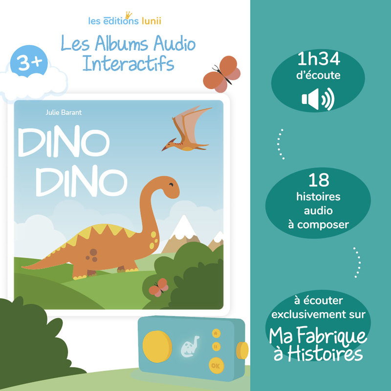 Lunii Coffret Monsieur Madame Vol. 1 & 2 Livres audio interactifs dès 3 ans  à écouter sur Ma Fabrique à Histoires - Livre interactif