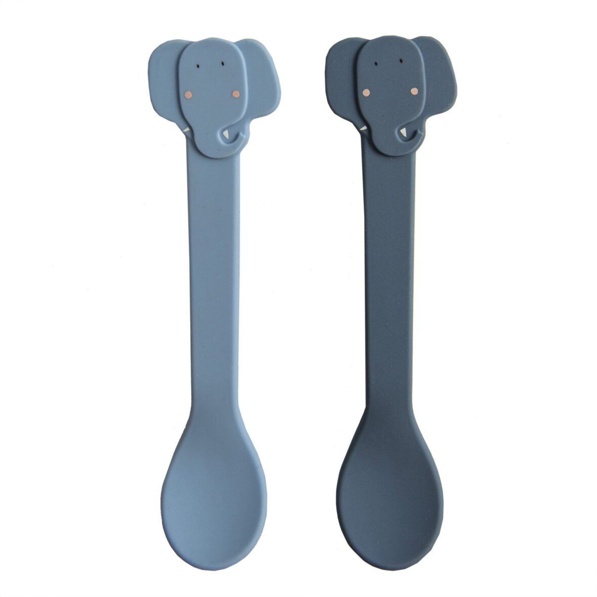 Lot de 2 cuillères en silicone – Mr Eléphant
