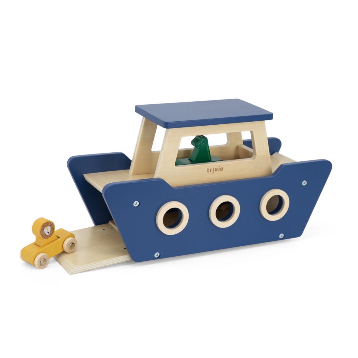 Bateau Ferry en bois