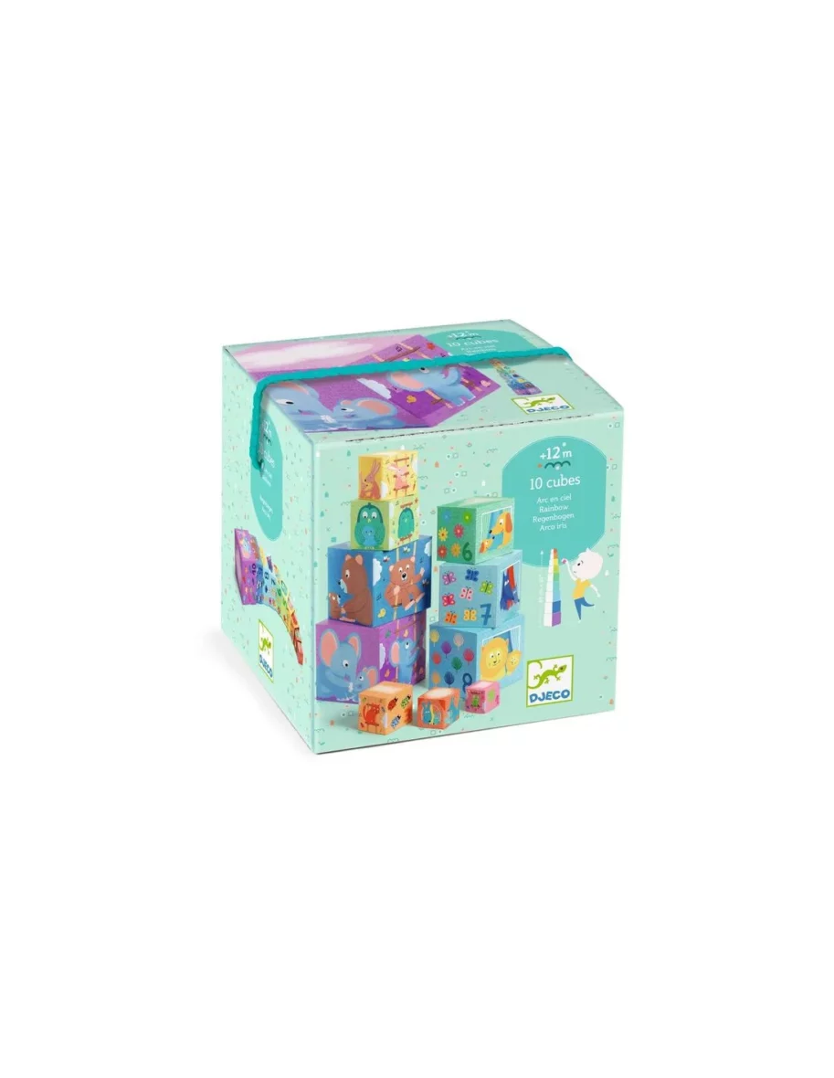 Cubes premier âge – Arc en ciel
