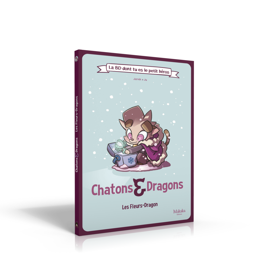 Chatons & Dragons : Les Fleurs-Dragon – La BD dont tu es le petit héros
