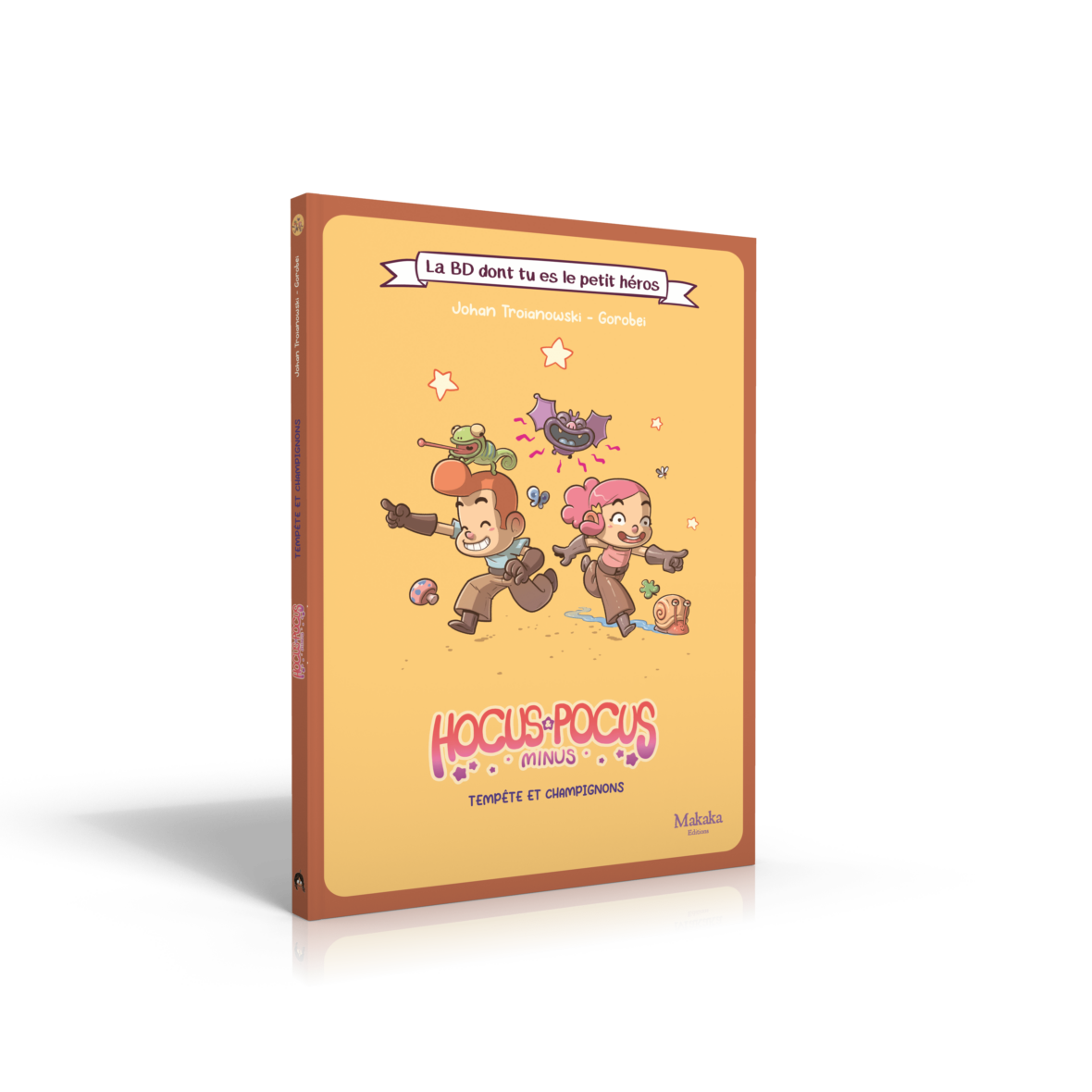 Hocus & Pocus Minus : Tempête et champignons – La BD dont tu es le petit héros
