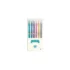 6 stylos gel paillettes