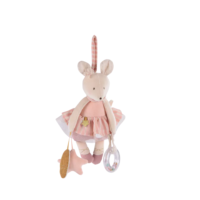 Peluche d’activités à suspendre Souris