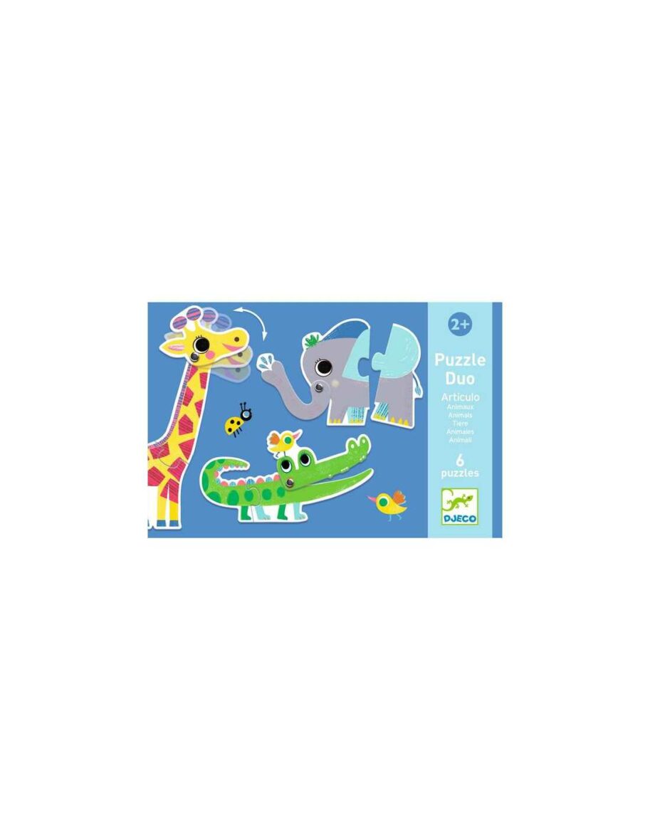 Puzzle duo – Articulo animaux