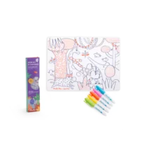 Set en silicone à colorier