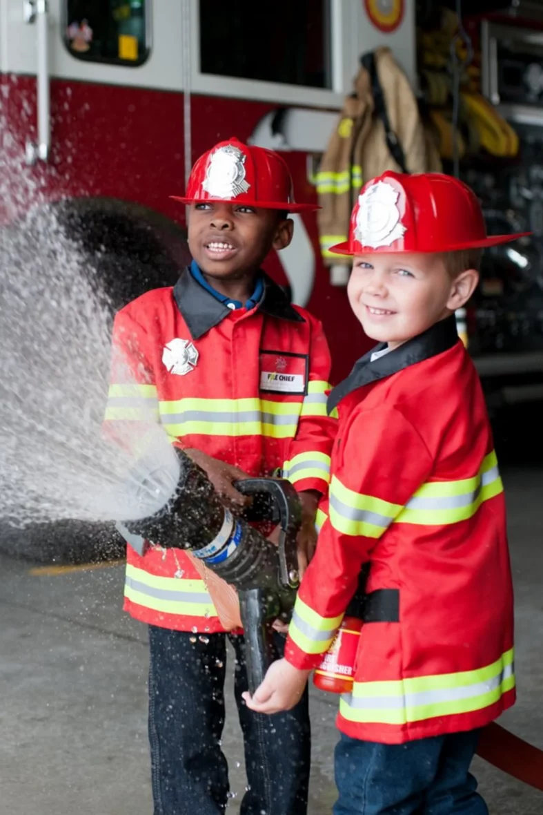 Déguisement de pompier – Taille 3-4 ans