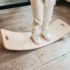 Perfect Arch Felt - Planche d'équilibre en bois (Violet)