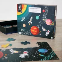 Puzzle éducatif : le système solaire 100 pièces
