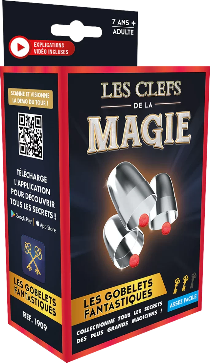 Tour de magie – Les gobelets fantastiques