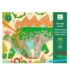Coloriage sur bois - Dino World