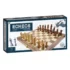 Jeu d'échecs pliant en bois 28 cm