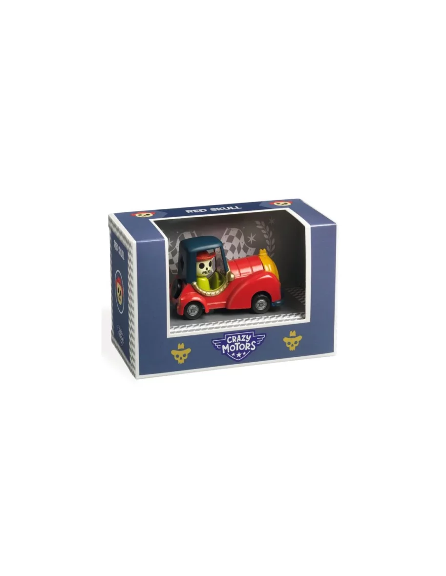 Crazy motors – voiture red skull