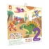 Coffret Créatif Stickers Epais Repositionnables Dinos - 2 ans