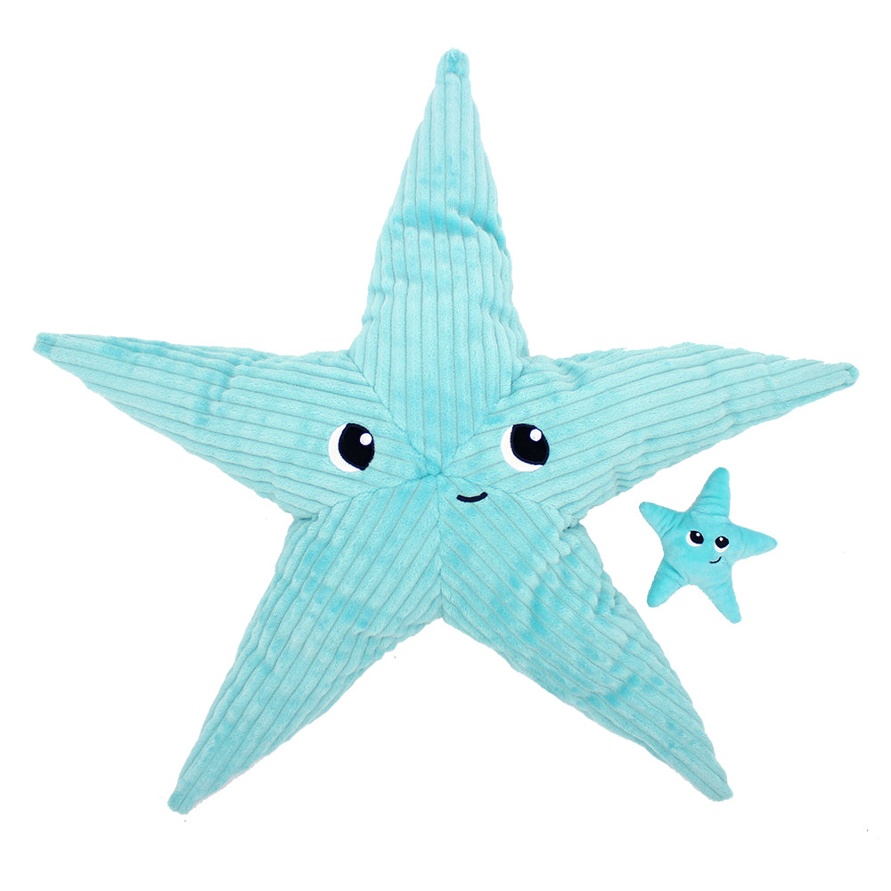 Peluche Etoile de mer Maman/Bébé – Aqua – Les Ptipotos