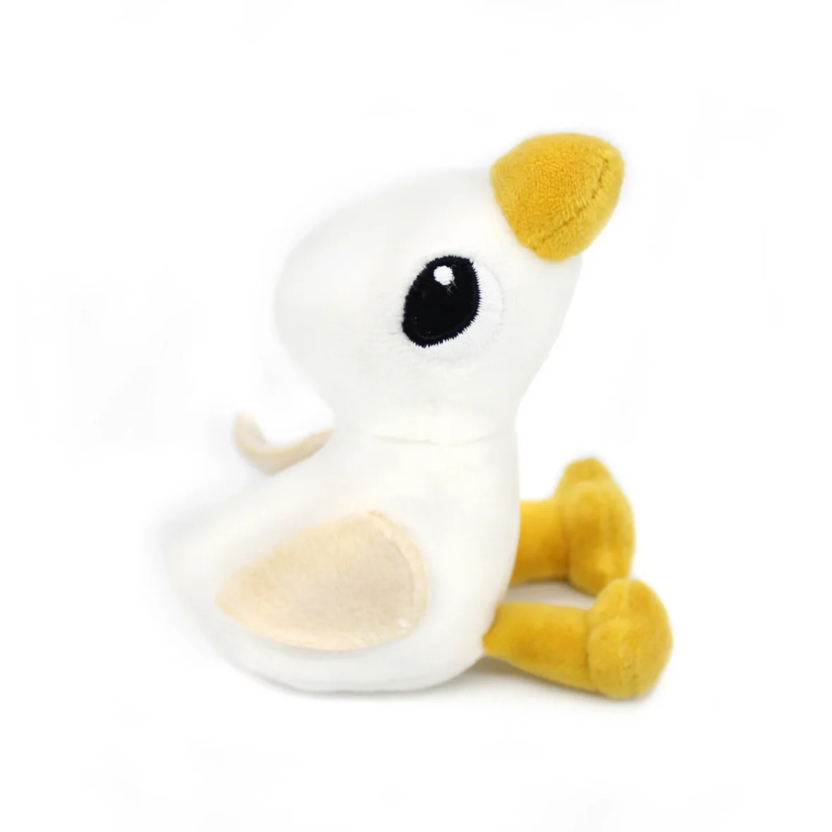 Peluche oie Jébongou maman blanc et son bébé – Les Ptipotos