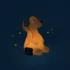 Lampe veilleuse chien - Puce & Pilou