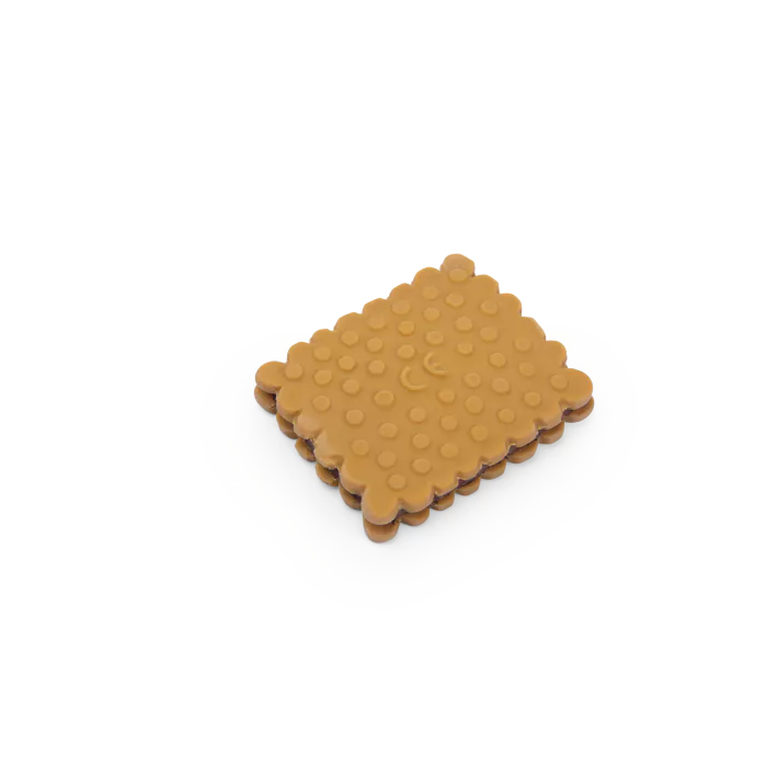 Biscuit de dentition caoutchouc – Puce & Pilou