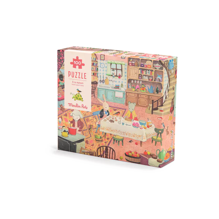 Puzzle d’observation A la maison – 100 Pcs