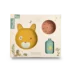 Set vaisselle en silicone - Trois petits lapins