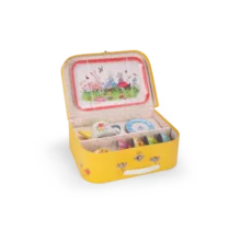 Valise dinette en métal - La grande famille