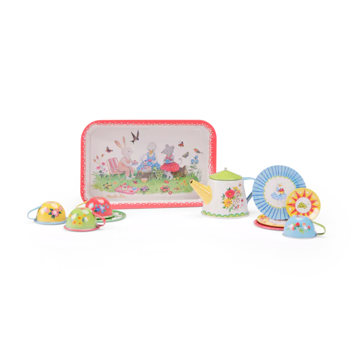 Valise dinette en métal – La grande famille