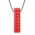 Collier de mastication Brick Stick - Rouge - Souple