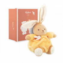 Peluche lapin Patapouf Jaune - 17 cm