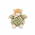 Peluche ours Patapouf Vert - 17 cm