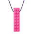 Collier de mastication Brick Stick - Rose - Médium