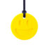 Collier de mastication Smiley - Jaune - Souple