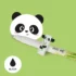Legami - Stylo à encre gel Lovely Friends Panda