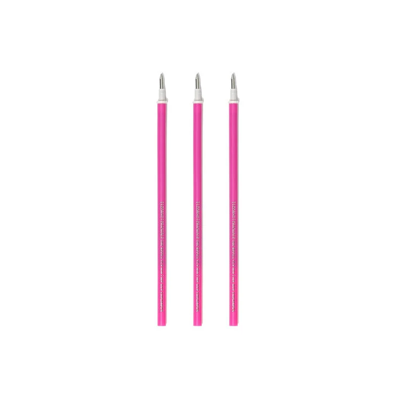 Legami – Lot de 3 recharges pour stylos à encre gel effaçable – Encre rose