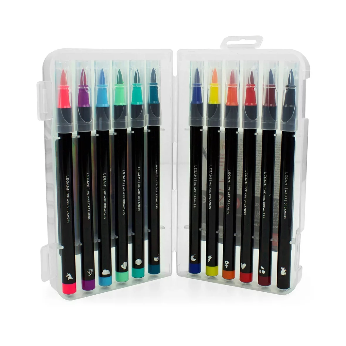 Legami -12 feutres pinceaux Bright