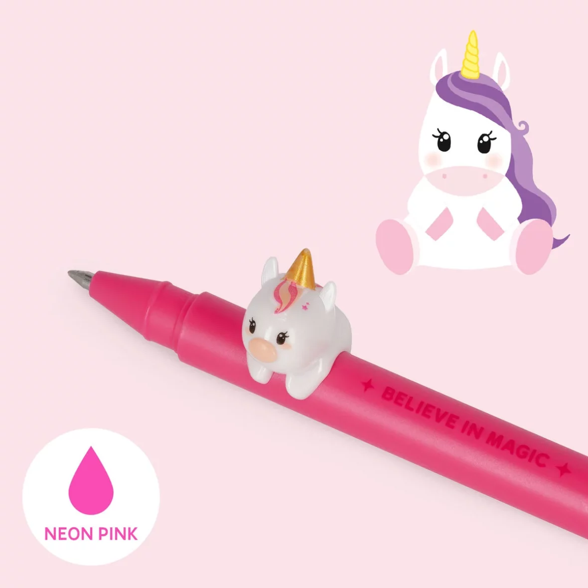 Legami – Stylo à encre gel Lovely Friends Licorne
