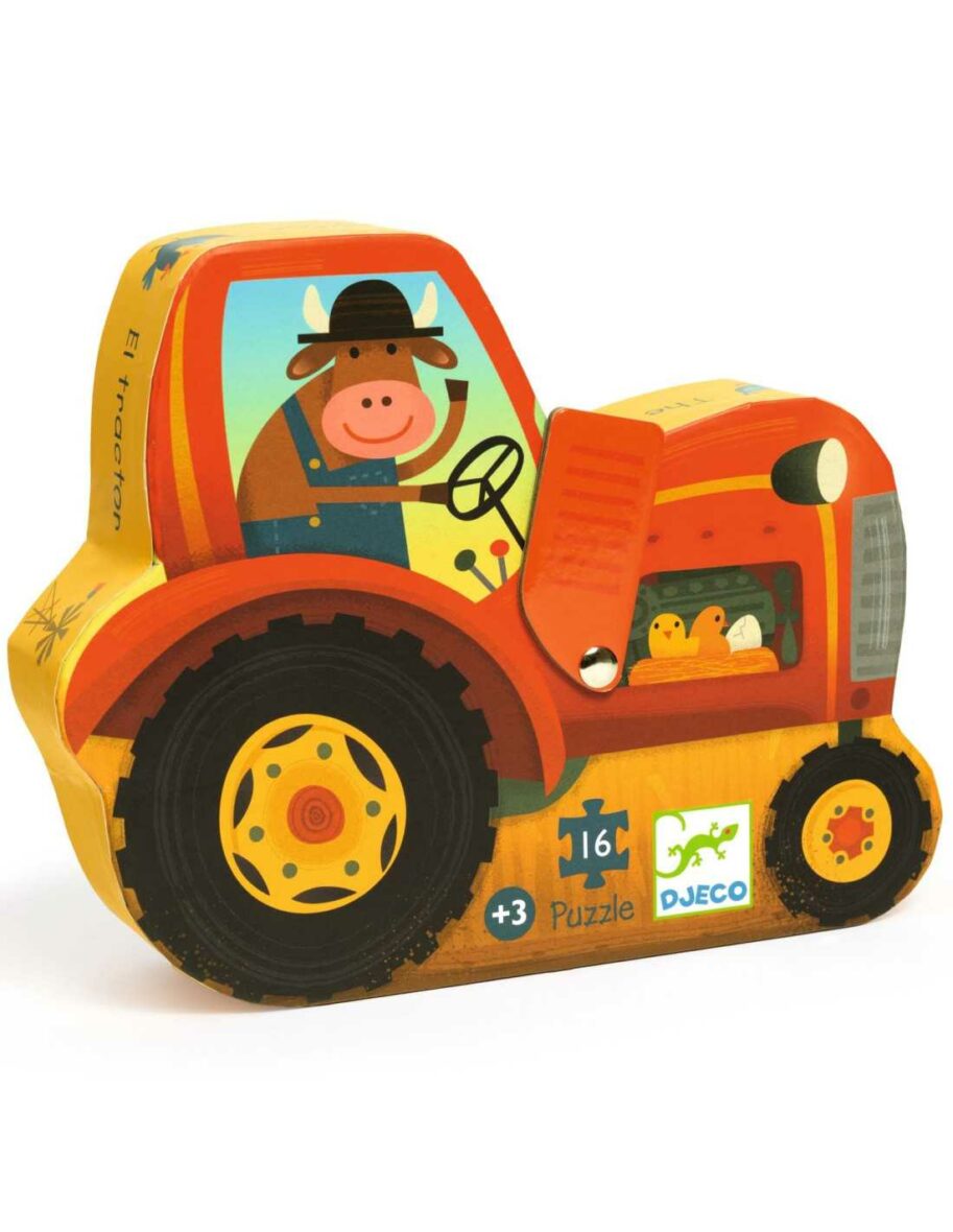 Puzzle tracteur – 16 pcs
