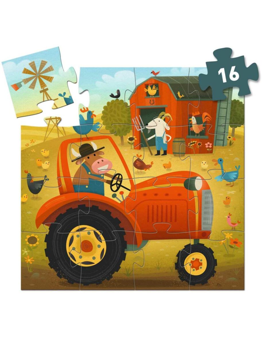puzzle-tracteur-16-pieces-djeco3
