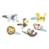 Coffret 6 barrettes pailletées à créer - Exotic animals