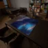 Tapis de jeu Blue Galaxy (60x60)